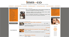 Desktop Screenshot of imm-co.ch